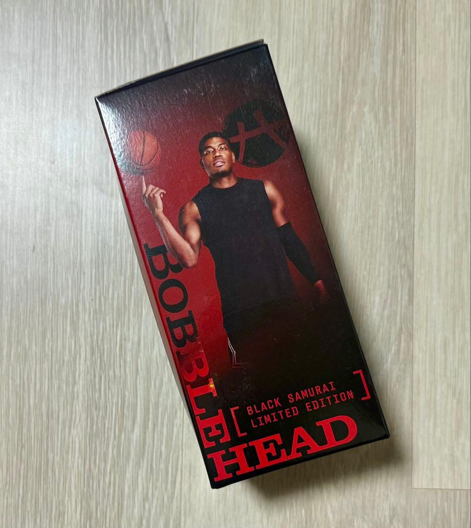 Rui Hachimura ボブルヘッドBLACK SAMURAI 2025