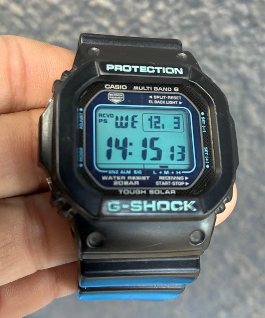 カシオ　CASIO　G-SHOCK　GW-M5610BA 電波ソーラー
