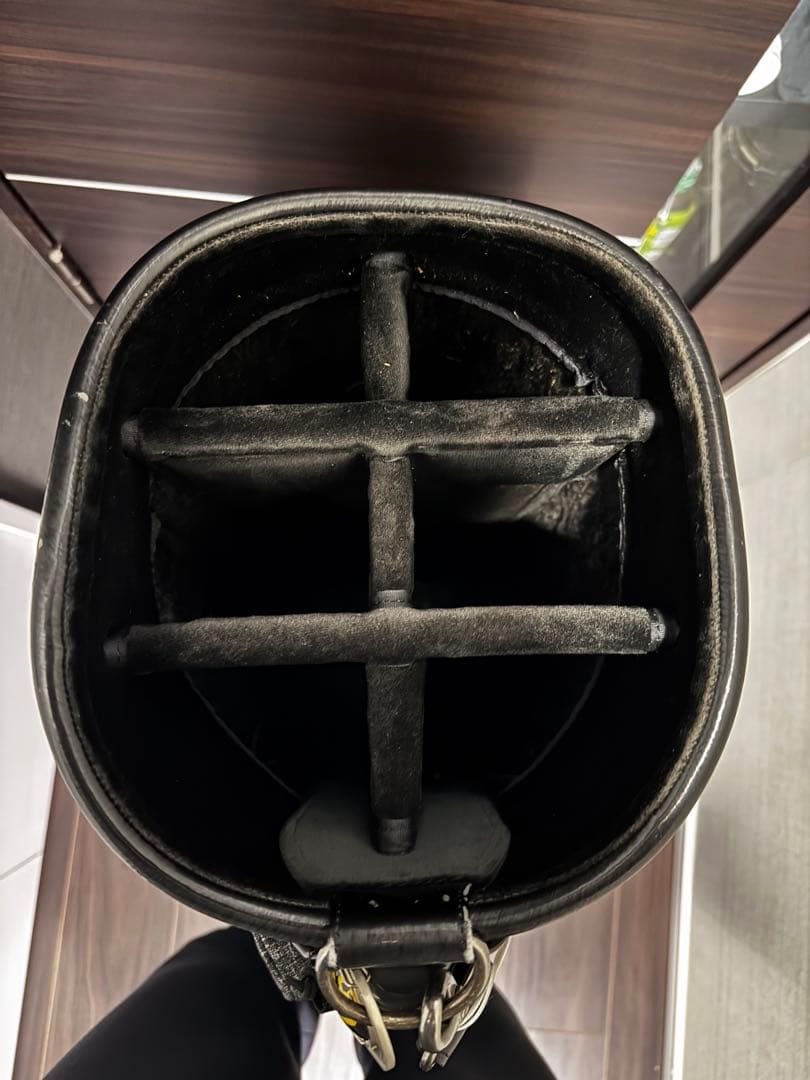 Nike キャディバッグ 黒/白/赤