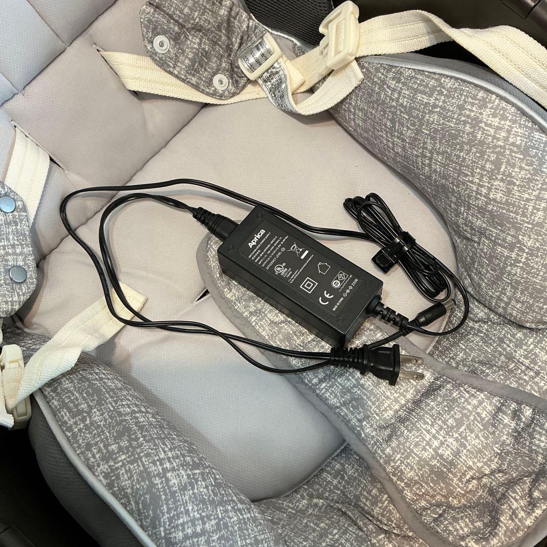 Aprica 電動ベビーラック メランジグレー　ユラリズムオートライト　箱付