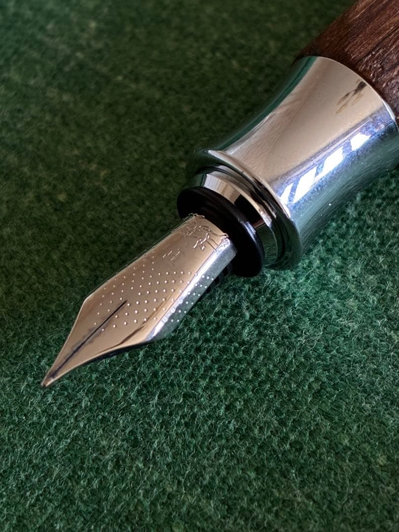 ラスト値下げ！FABER CASTELL万年筆 F オンドロ インク付き