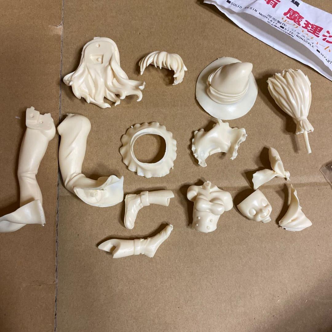 博麗霊夢 霧雨魔理沙 夢の東方タッグ編 2個 ガレージキット 東方Project