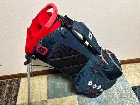 【GWセール】ONOFF オノフ キャディバッグ OB0324 ネイビー/レッド