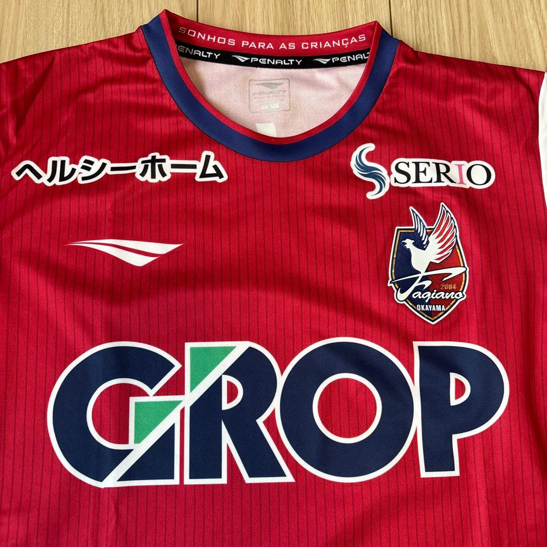 ファジアーノ岡山　2025年　Lサイズユニフォーム