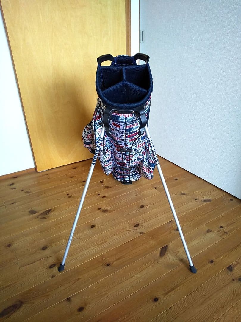 ★ジャックバニー★Jack Bunny!! ★総柄★スタンド式★キャディバッグ★