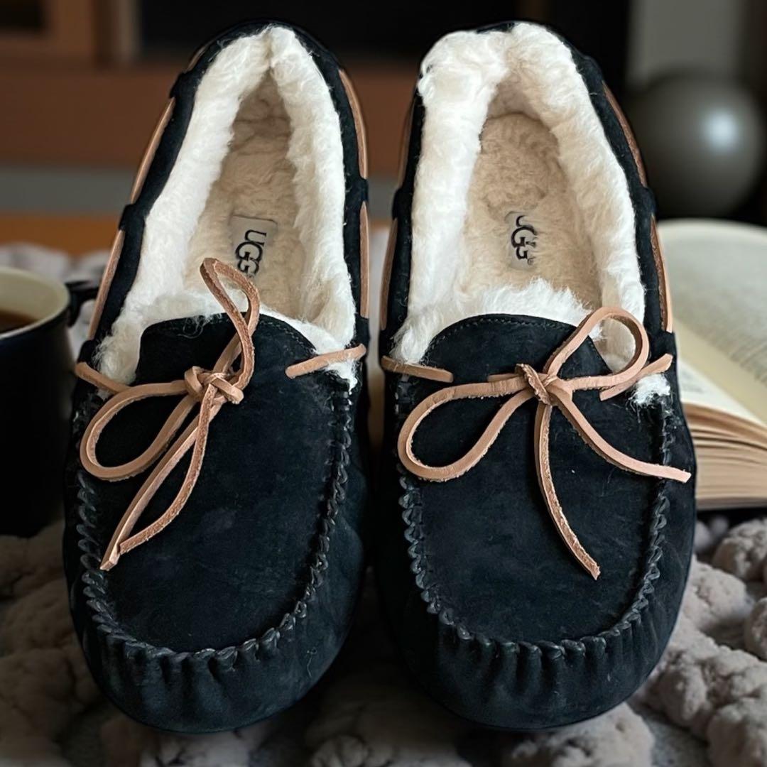 UGG アグ DAKOTA 5612BLK モカシン ブラック 26 美品