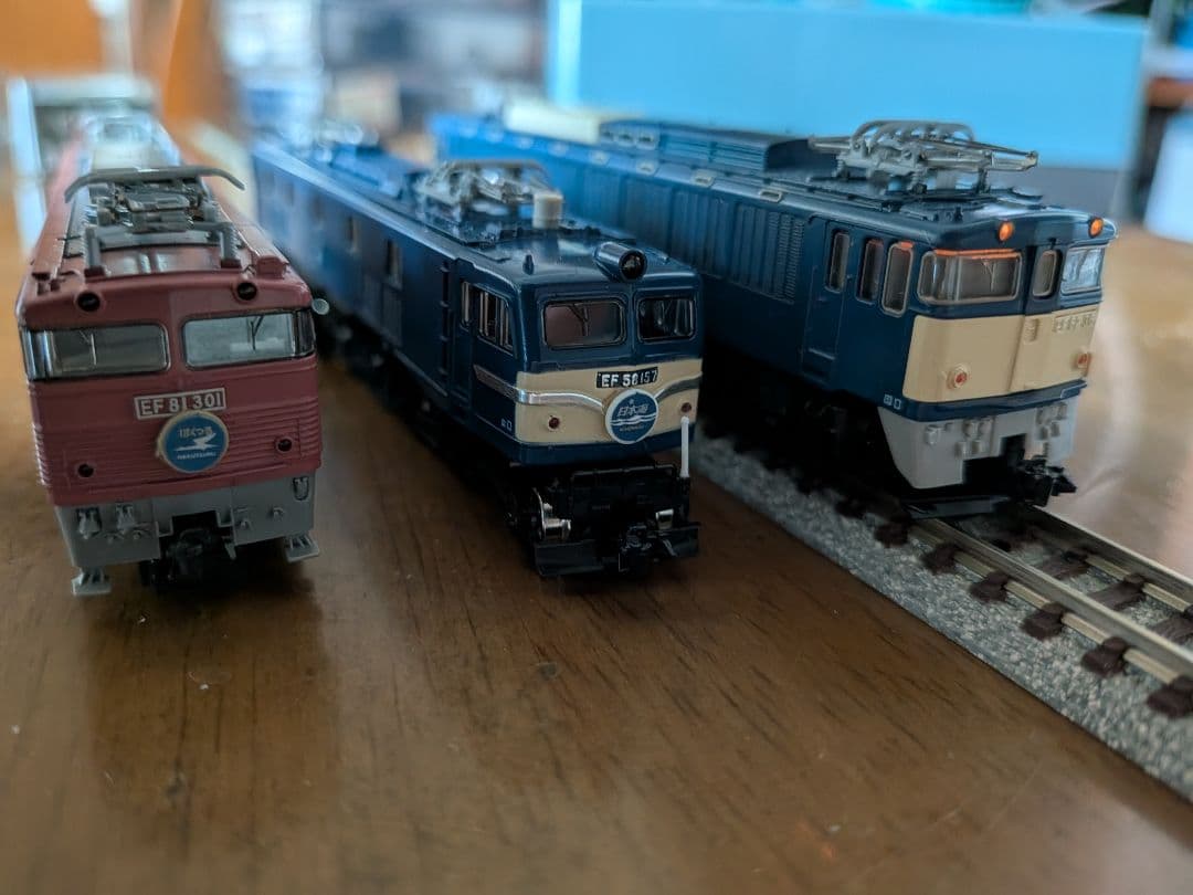 トミックス　国鉄JR電機機関車　EF81 EF58 EF62