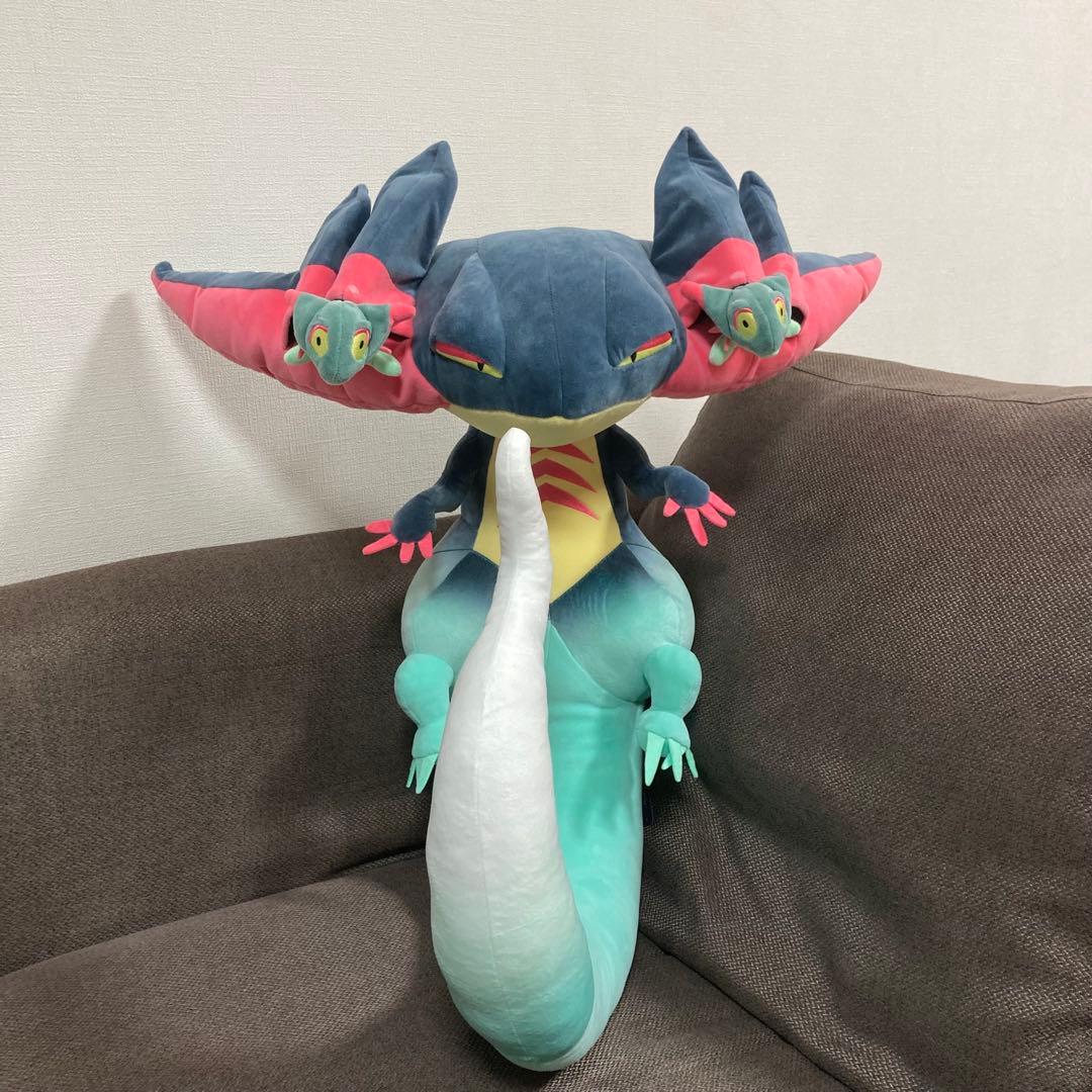 ⭐️タグ付き美品⭐️ ドでか！ドラパルト ポケモン ぬいぐるみ タカラトミー