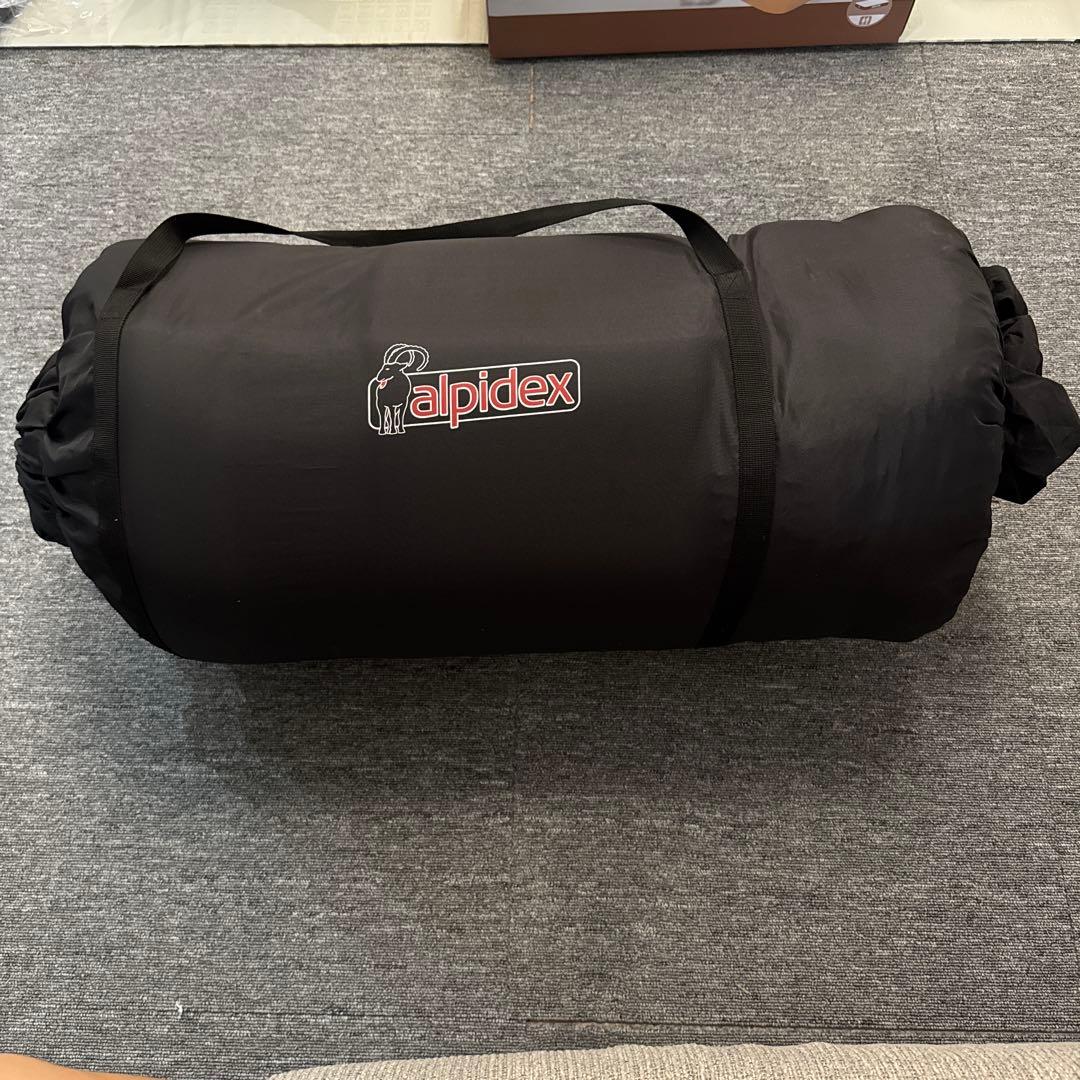 alpidex インフレーターマット　ダブルサイズ　3D shaped