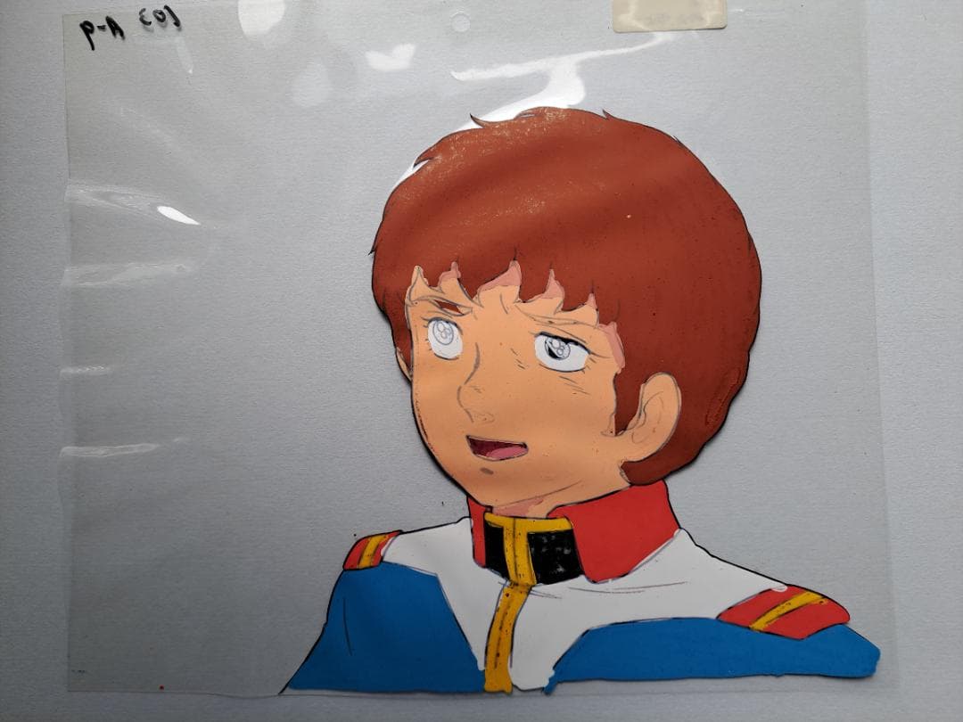 機動戦士ガンダム　セル画　アムロレイ②