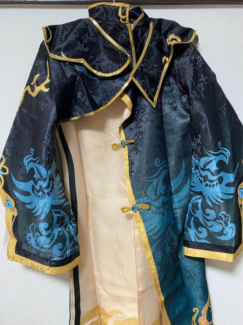 原神　行秋　Lサイズ　コスプレ　衣装　ウィッグ