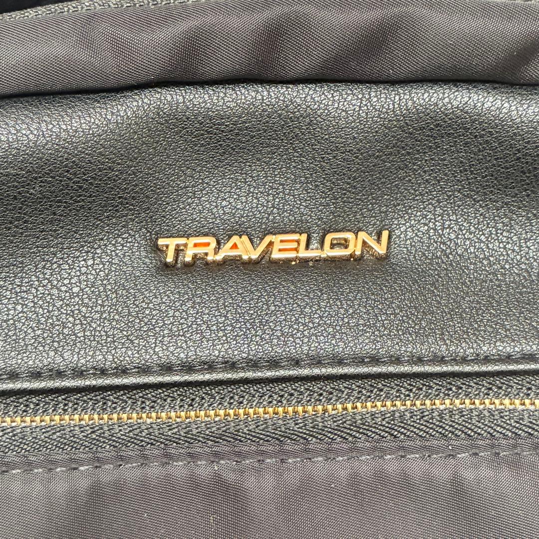 【新品】トラベロン Addison 盗難防止 ショルダーバッグ 黒 防犯RFID