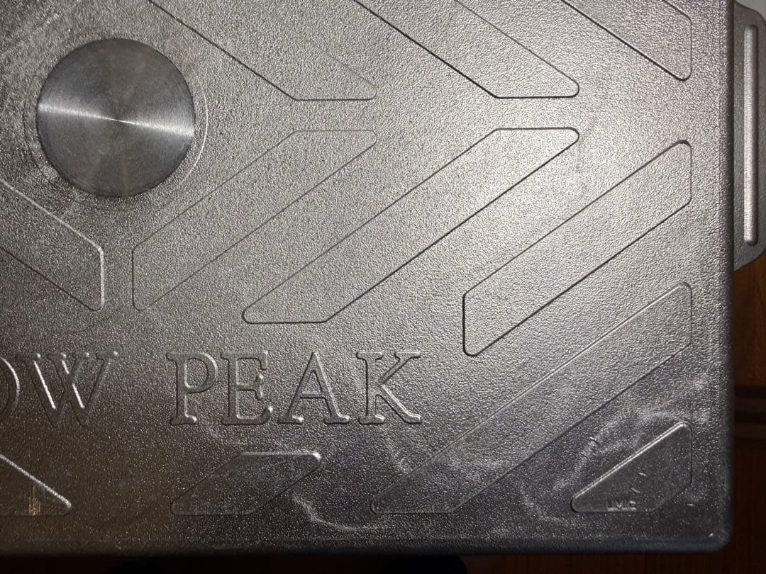  PEAK コーテッドグリドル GR-003 美品　スノーピーク　廃盤品