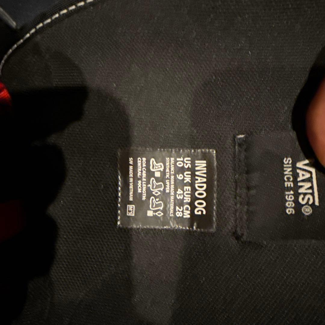 VANS INVADO OG VANS ブーツ　値下げ！