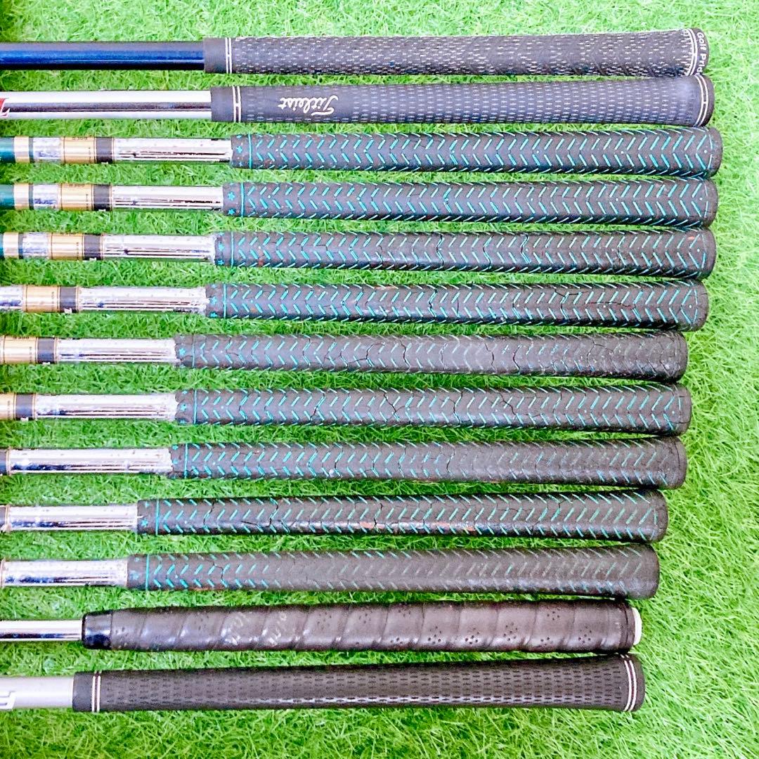 M8.タイトリスト　初心者オススメ　ゴルフクラブ　メンズセット　右利き　13本