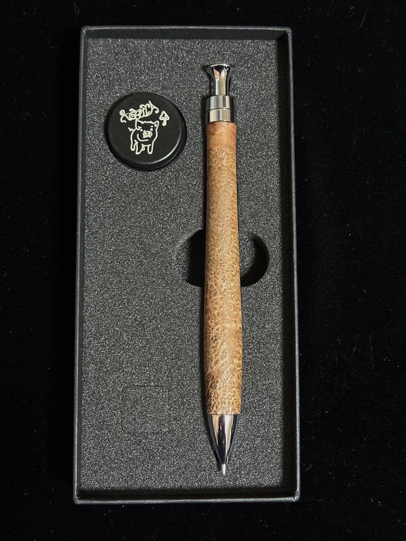 こぶた工房 シャープペンシル マイクロバール極上杢 0.5mm