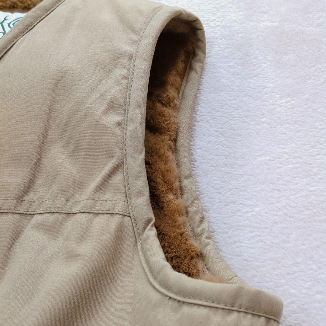 south2west8 裏ボアベスト フルジップ【S】日本製 アウトドア メンズ