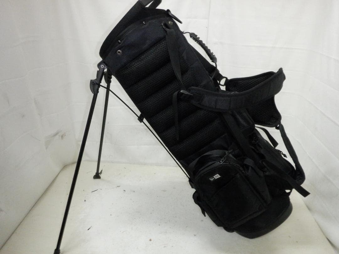 NEW ERA★ニューエラ★9.5型★軽量★美品★スタンド(BK)