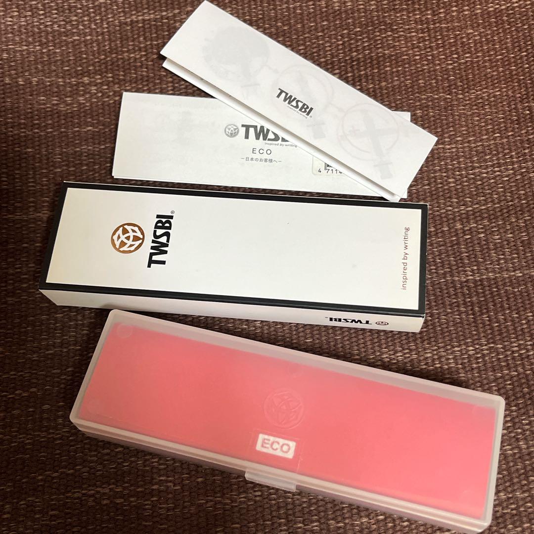 TWSBI ECOスモークローズゴールドEF万年筆