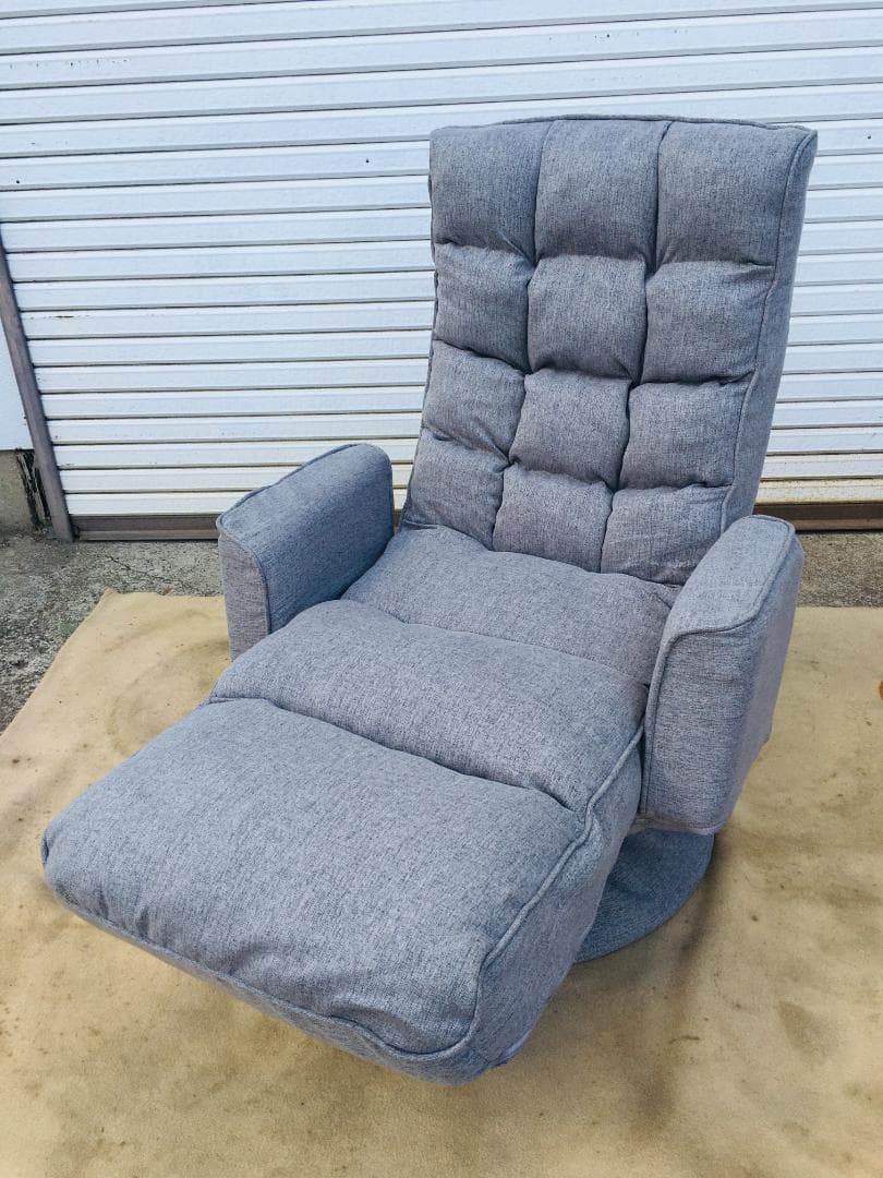 ☆山善 肘付回転座椅子 EIKZ-72AOT 開封品 ※元箱/取説付き