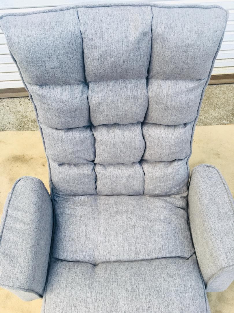 ☆山善 肘付回転座椅子 EIKZ-72AOT 開封品 ※元箱/取説付き