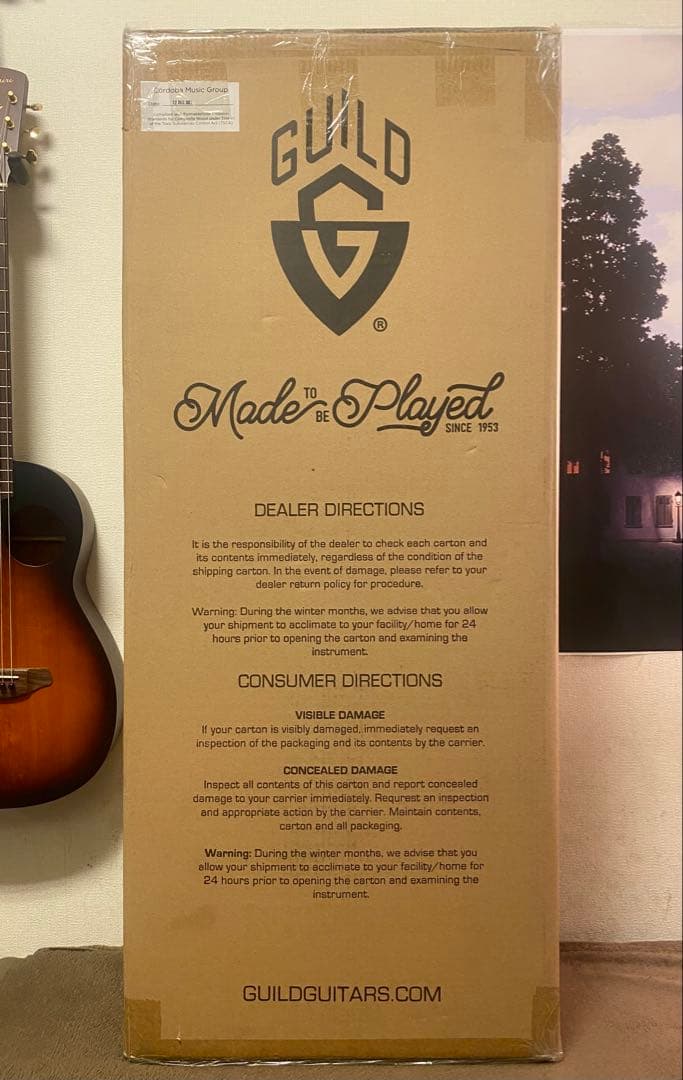 GUILD Jumbo Jr. Reserve Maple 生産完了品 新品同様