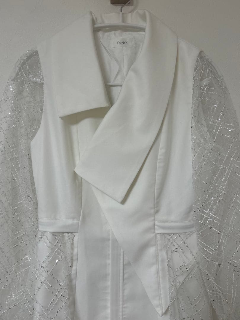 Darich スパンコールシアー2Wayワンピース