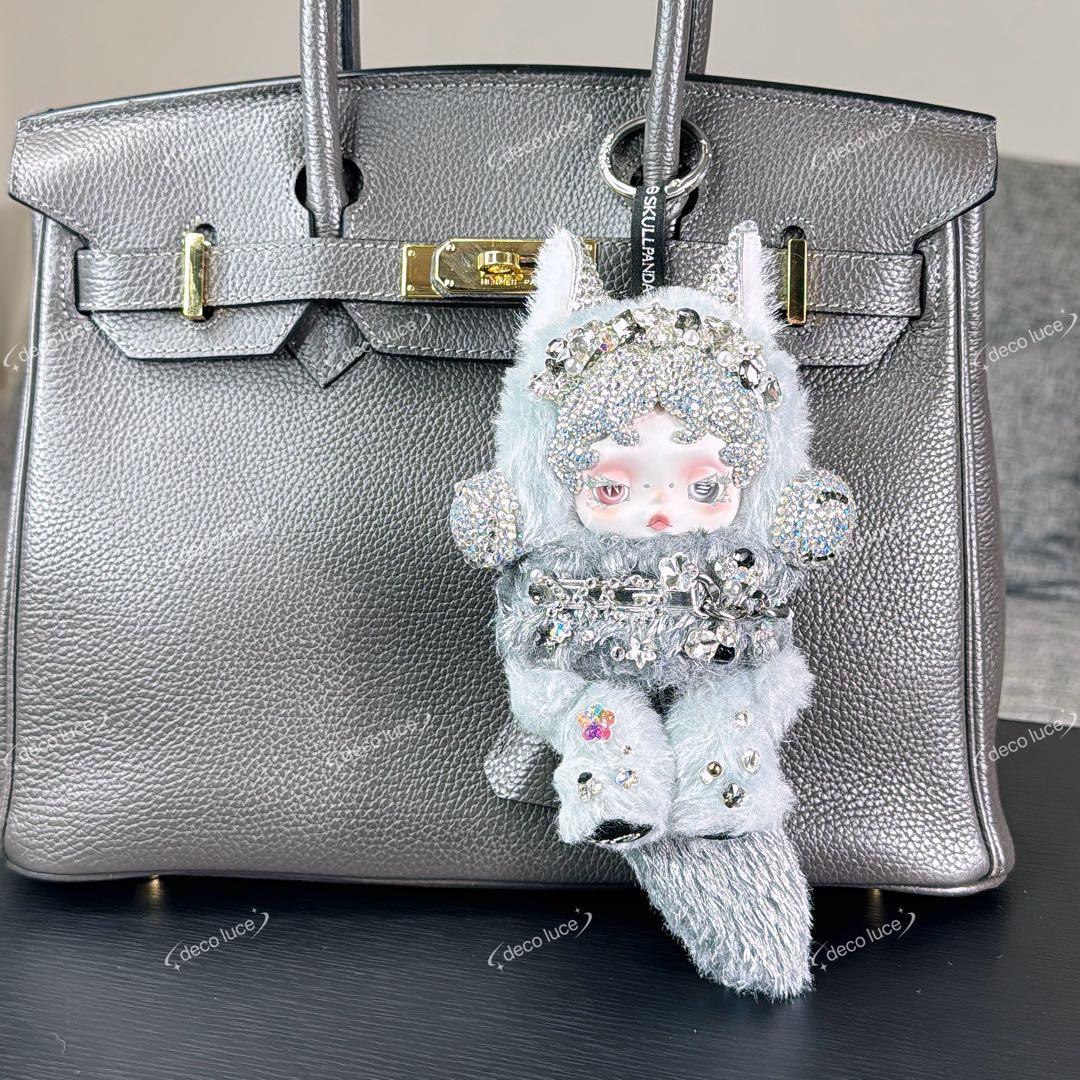 SKULLPANDA XG ぬいぐるみペンダント スカルパンダ　スワロフスキー