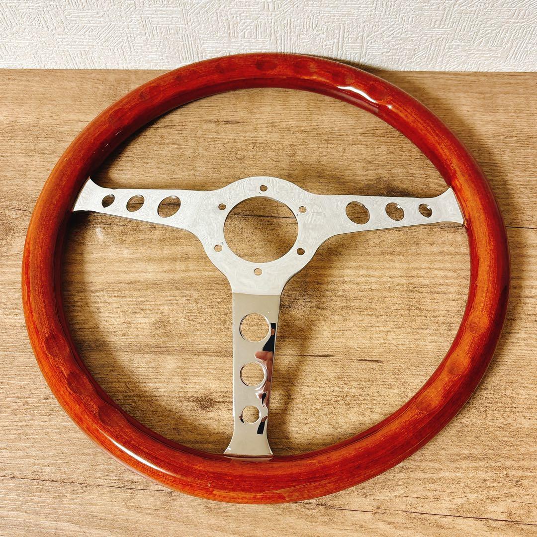 ウッドハンドル　ウッドステアリング　38cm ハンドル　ステアリング　お洒落