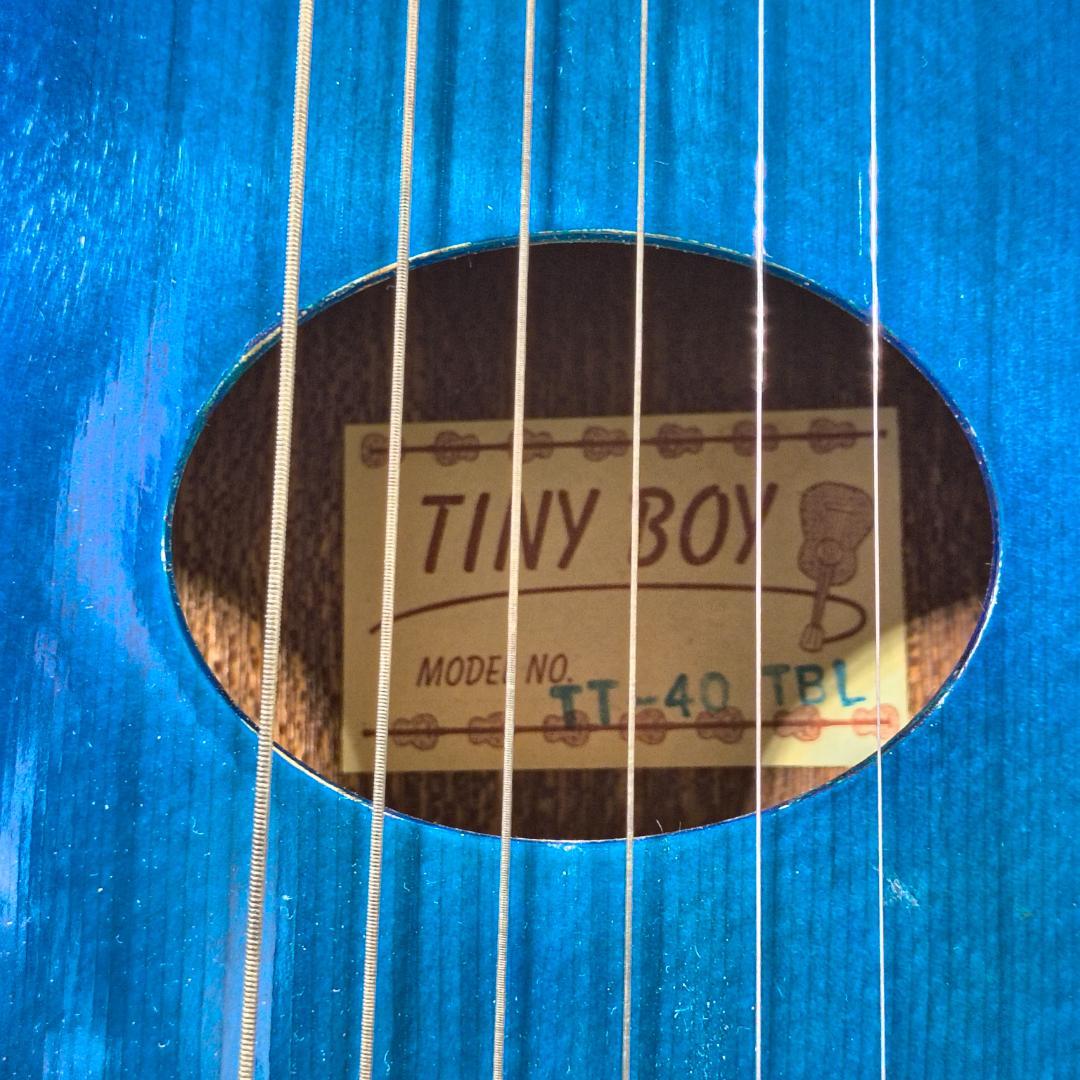 TINY BOY TT-40 TBL トラベルギター　ミニアコースティック
