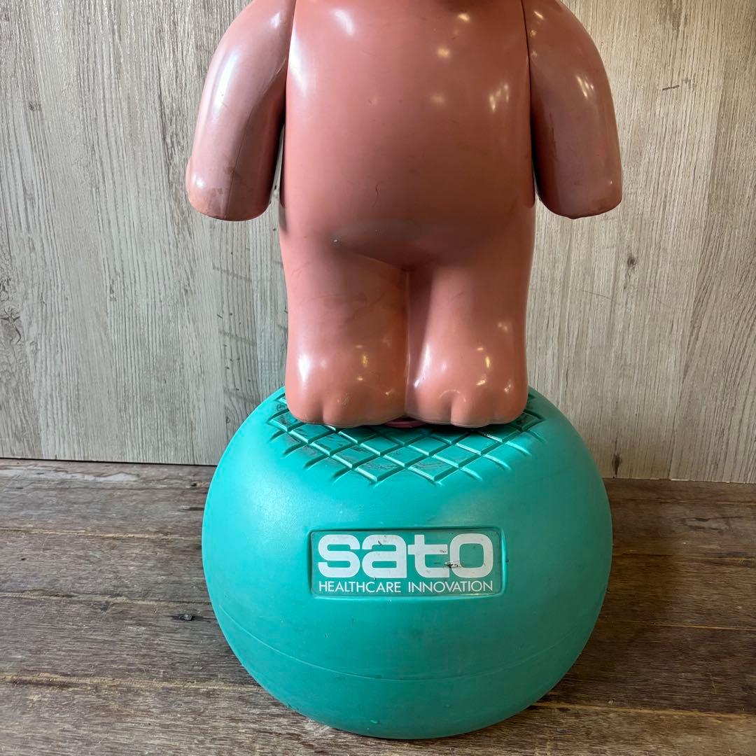 等身大 サトコちゃん人形 置物 高さ約95cm SATO製薬 サトちゃん