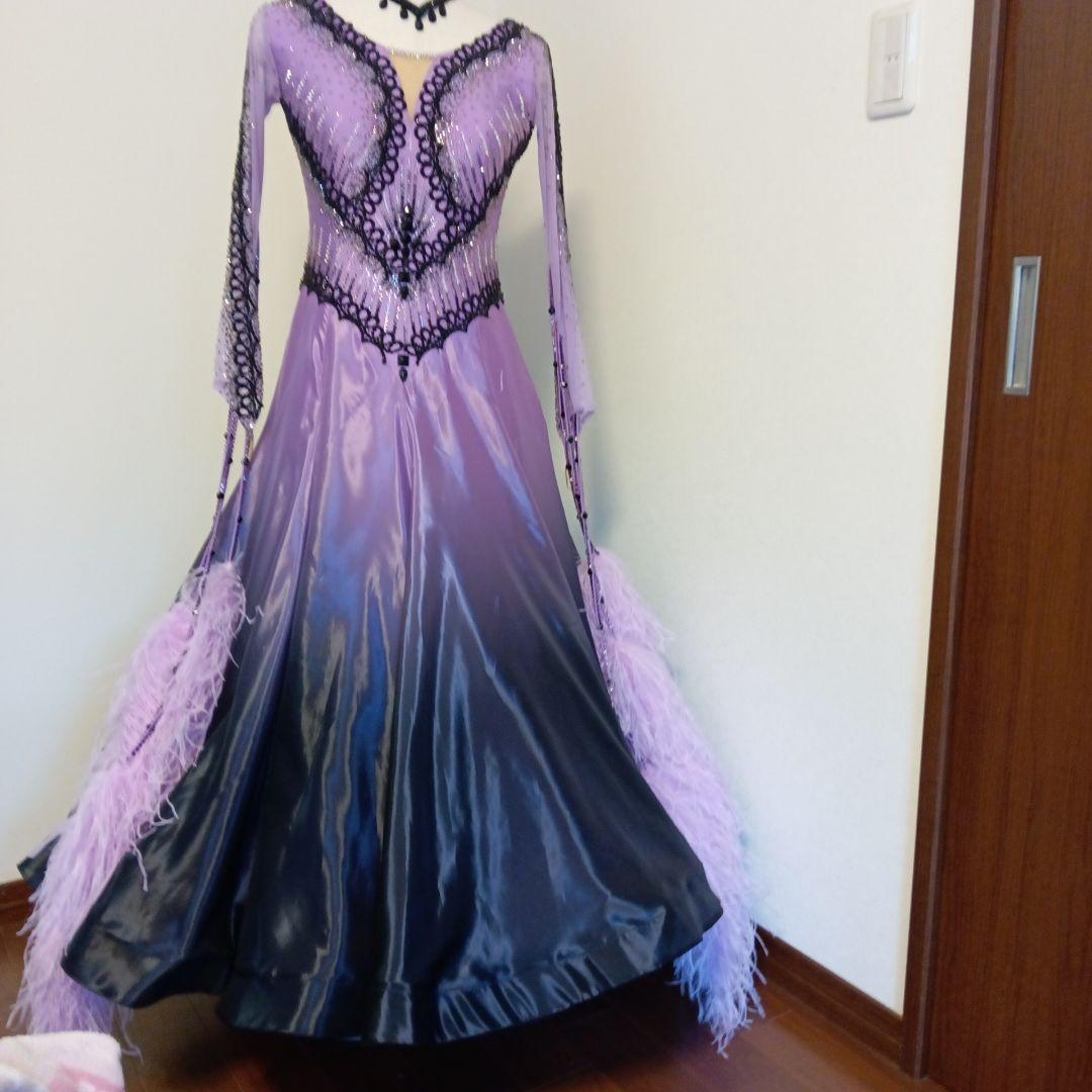 ✨️豪華オーダー✨️社交ダンススタンダードドレス（M〜Ｌサイズ）