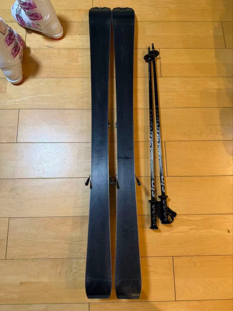 ATOMIC スキー板 セットキッズ ジュニア 120cm ブーツ21.5センチ