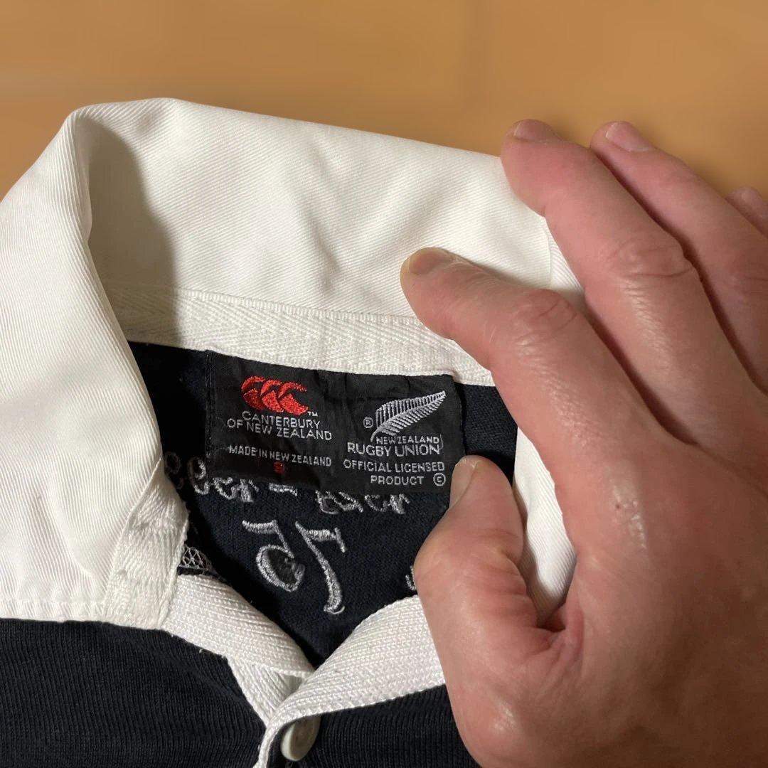 ニュージーランド・オールブラックス ラガーシャツ