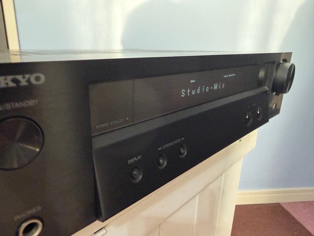 動作品　ONKYO NR-365 NETWORK AV レシーバー　radiko