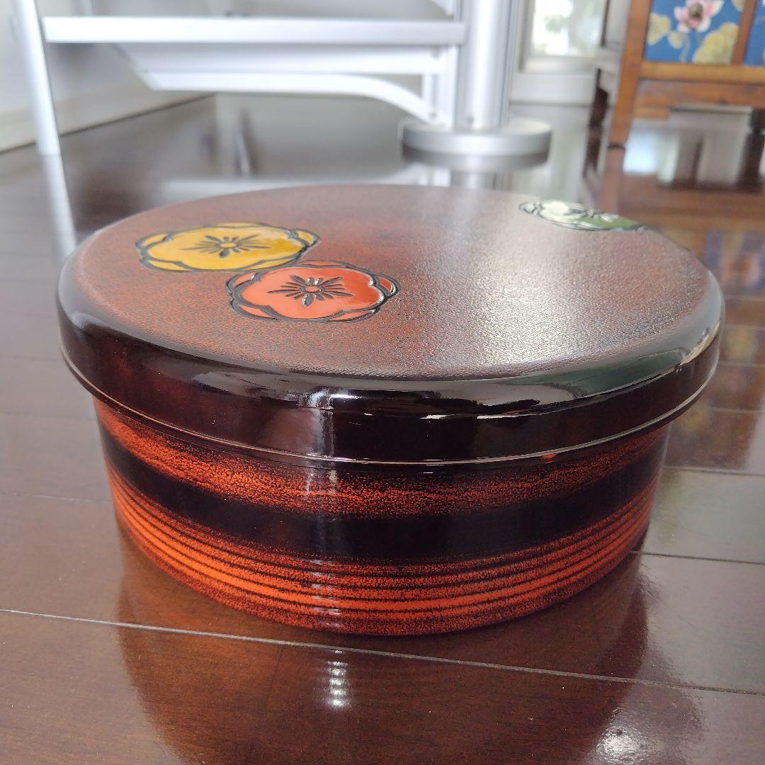 未使用極美品！昭和レトロ当時物 茶櫃 茶ひつ 木製