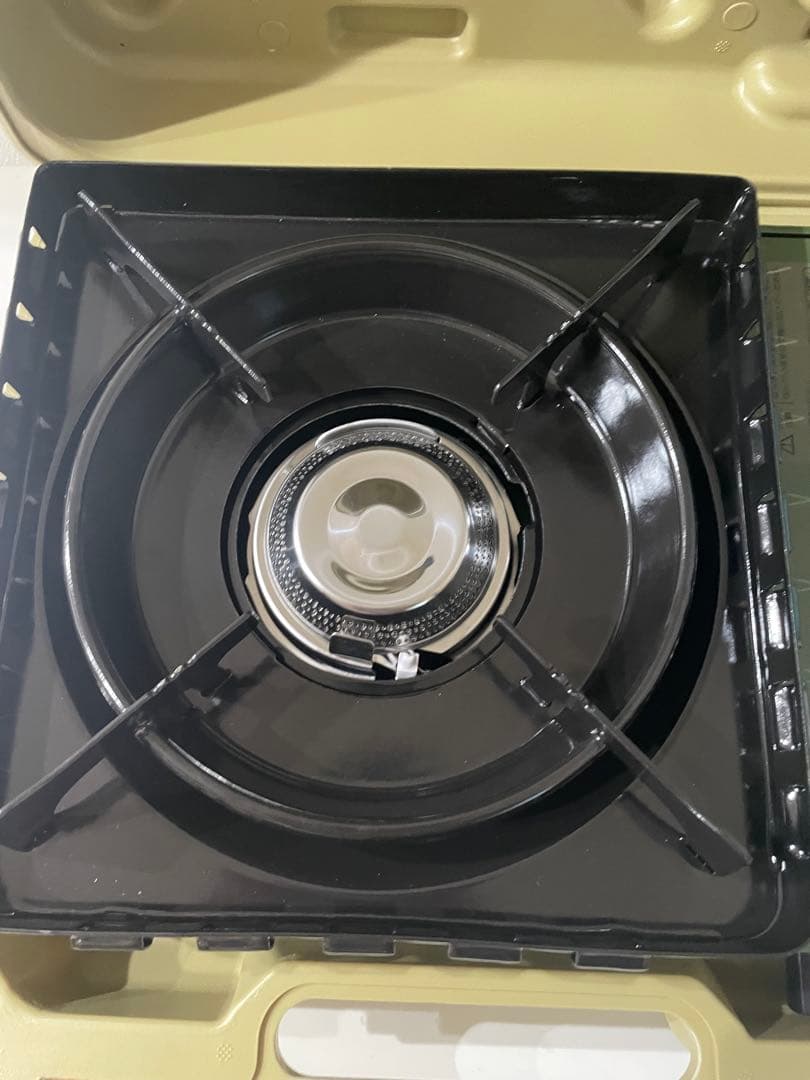 イワタニ　アウトドアカセットコンロ ベージュ