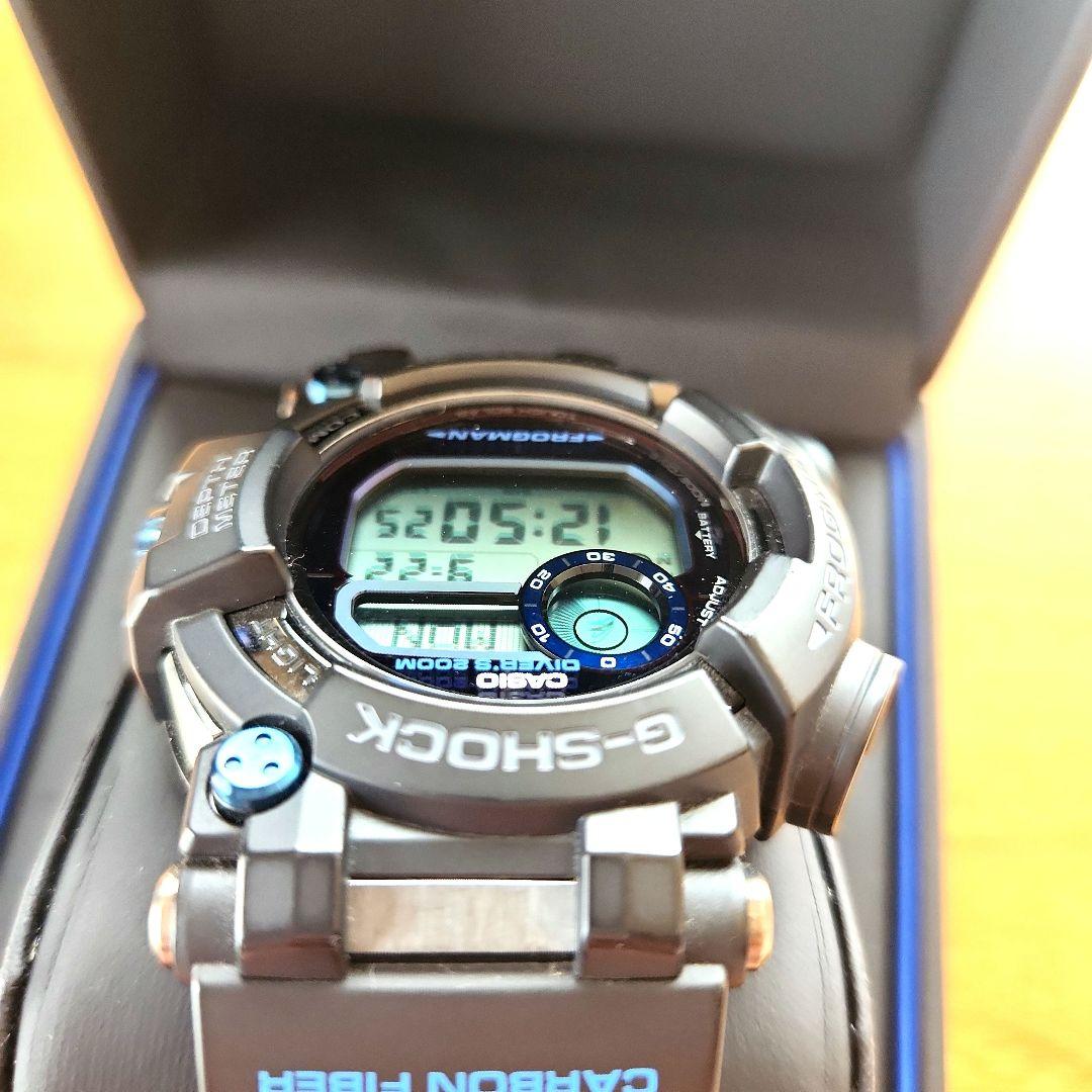 カシオG-SHOCK電波ソーラーフロッグマンD-1000B-1JF美品