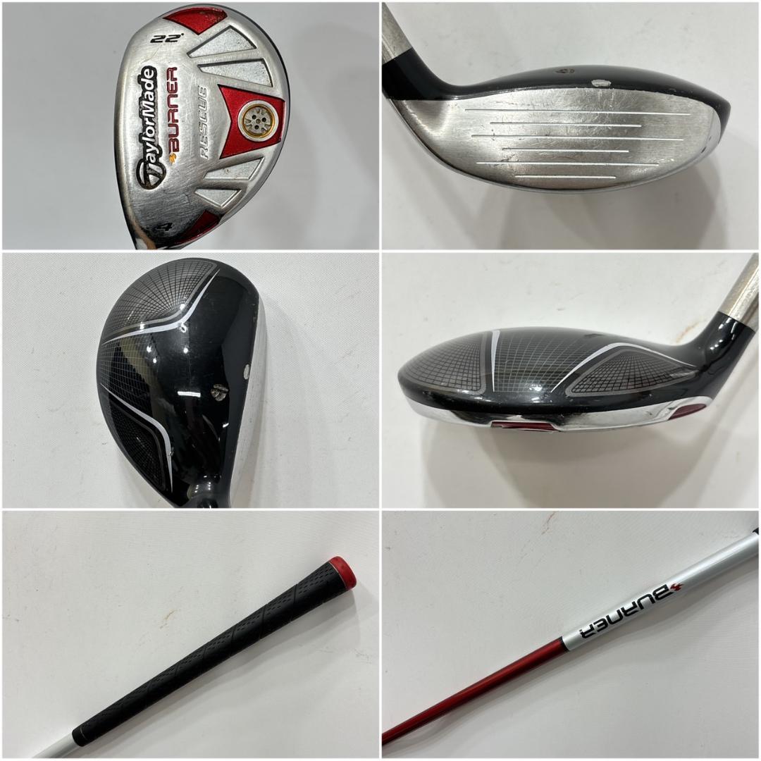 【レフティ】メンズ左利き初心者用　テーラーメイド　ゴルフクラブセット　W2584