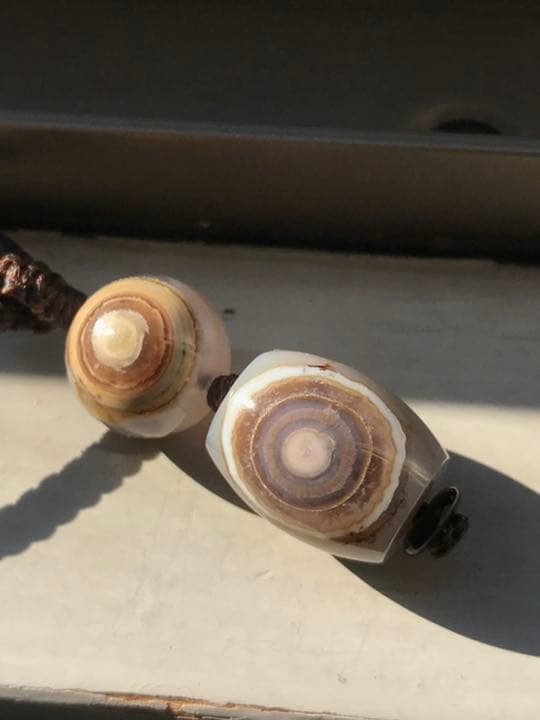 ゴビ石−794 ゴビ瑪瑙　眼石　パワースートン　男女兼用