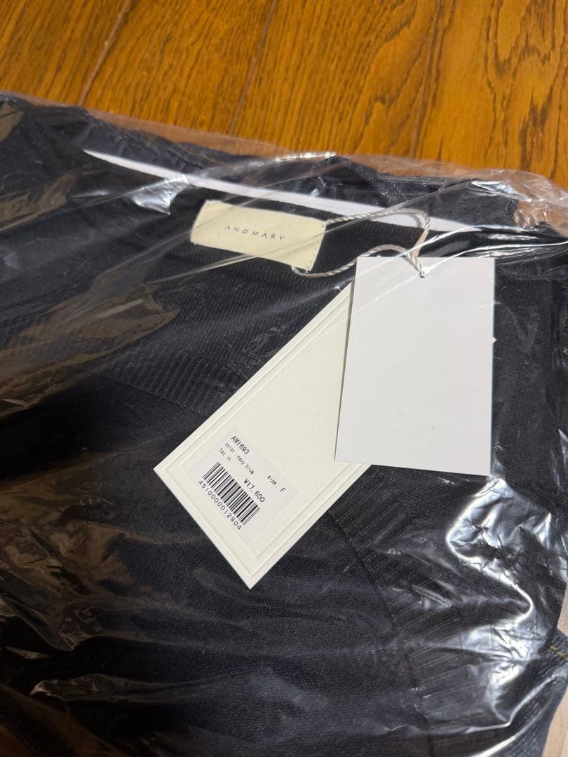 【実物写真あり】andmary Bonnie denim mini dress