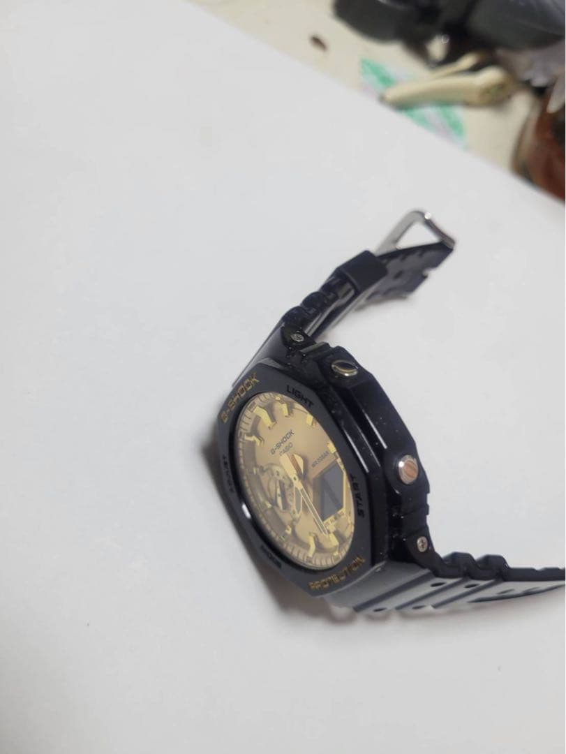 G-SHOCK GA-2100 GBブラック/ゴールド