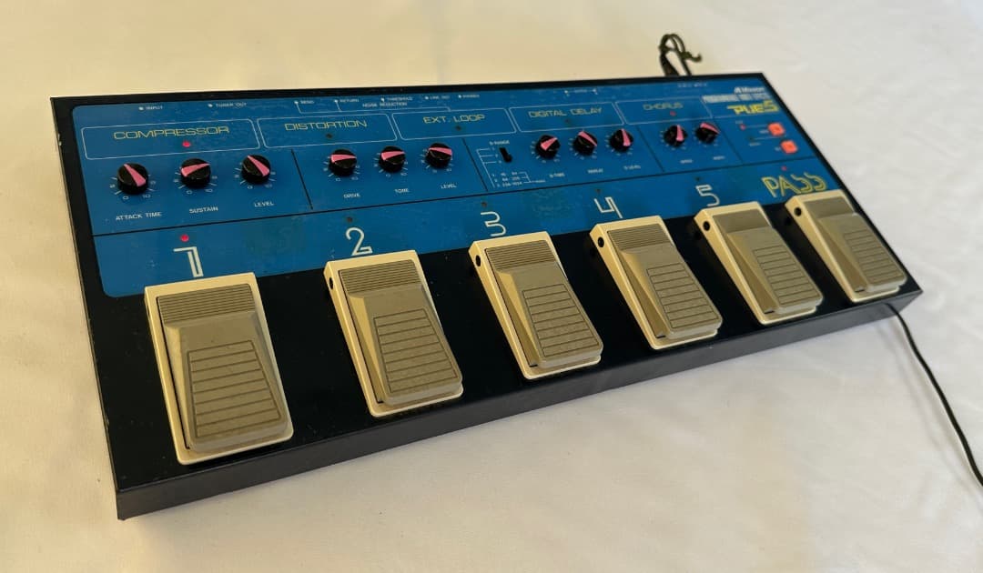 Maxon PUE-5 ギターマルチエフェクター ACアダプター付属