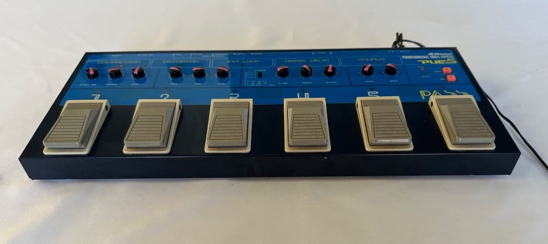 Maxon PUE-5 ギターマルチエフェクター ACアダプター付属