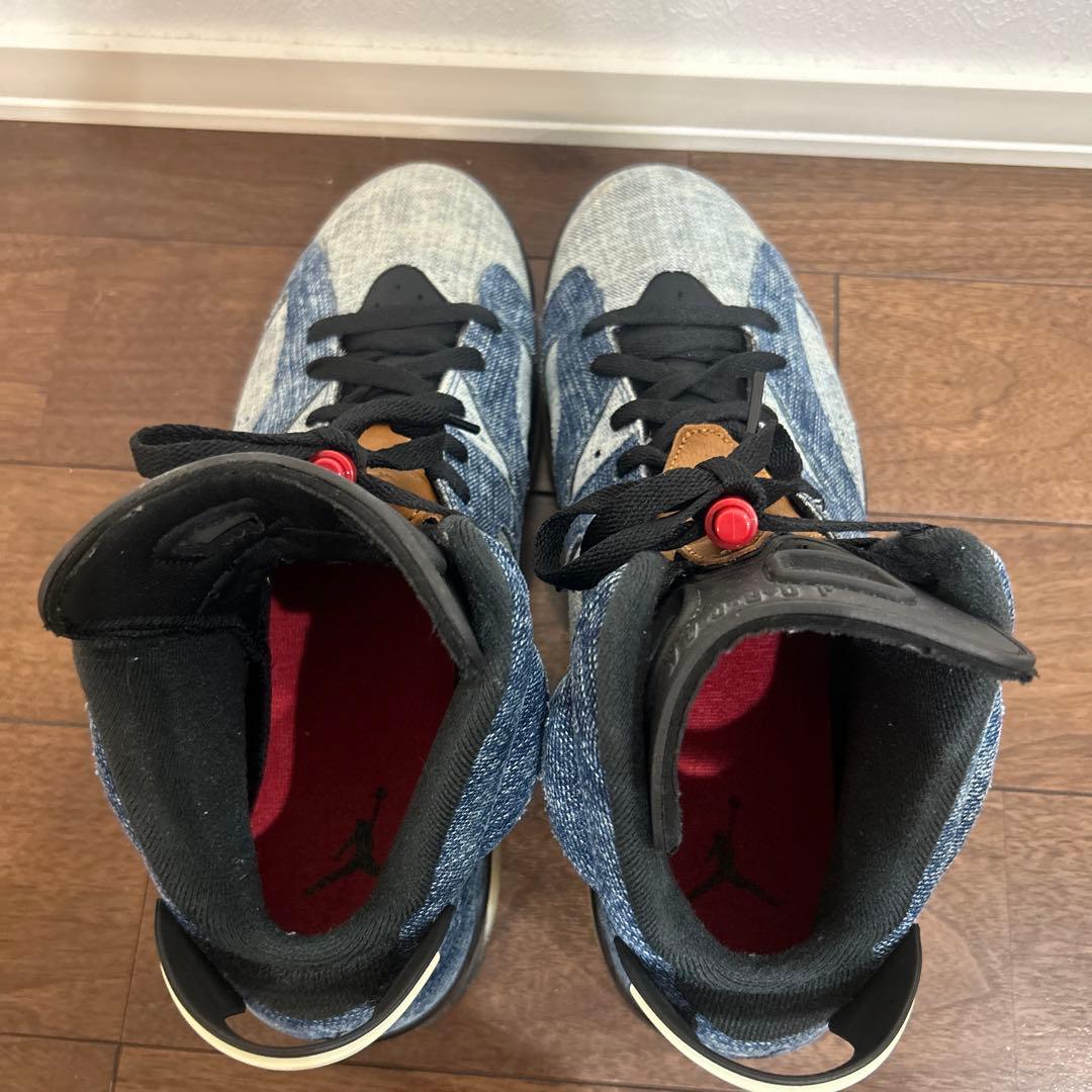 シューズ(男性用) Air Jordan 6 RETRO WASHED DENIM