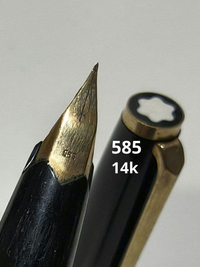 ジャンク品★セーラー21金・モンブラン14金・ペリカン18金万年筆 3本セット