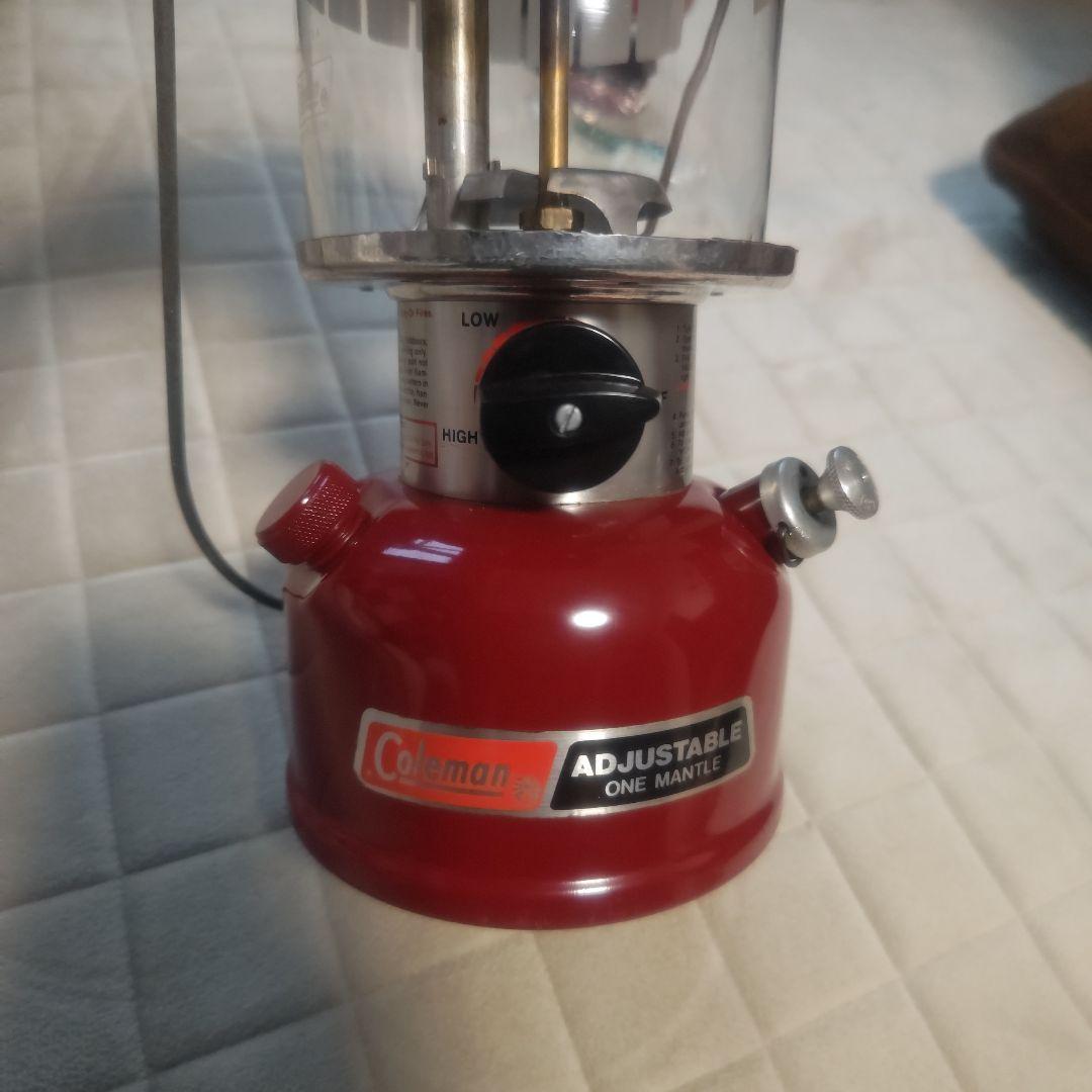 コールマンガソリンランタン キャリーケース付き