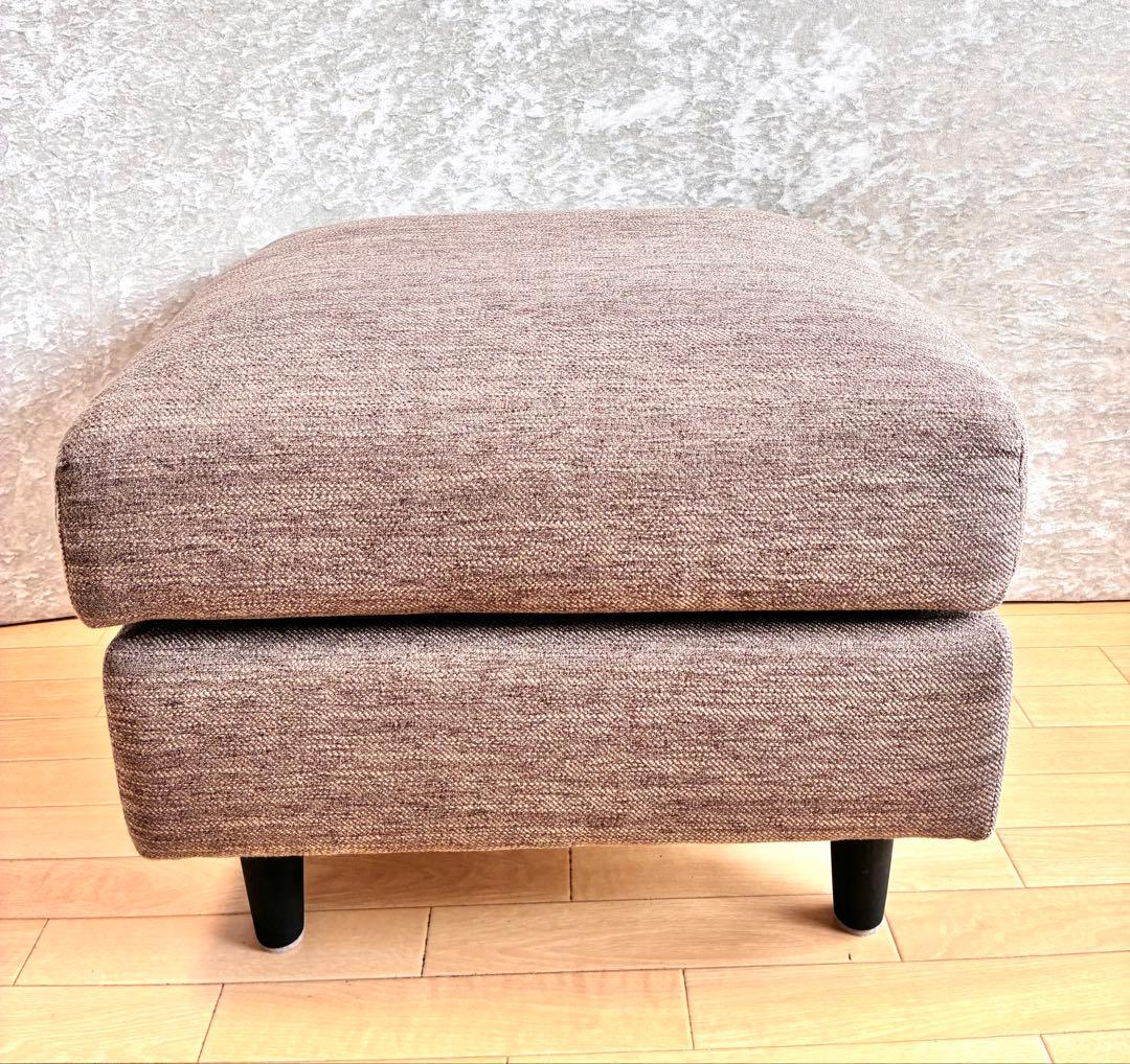 ニトリ オットマン グレー オットマンカバー付 送料込