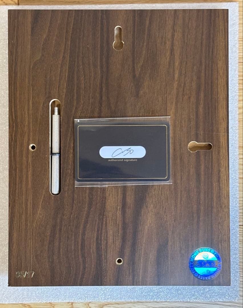 ⭐️ラスト⭐️期間限定価格⭐️大谷翔平 伝説の試合スコア記念プレート シリ一桁５／１７