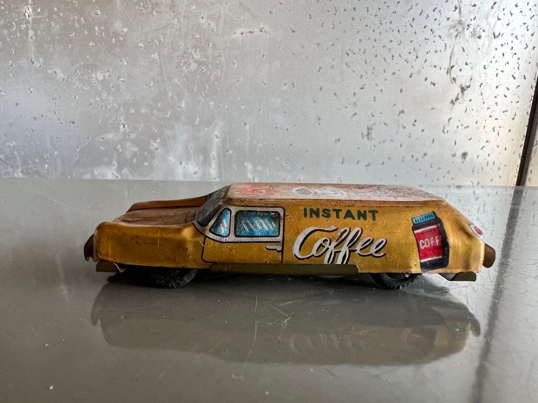 【O-835】ブリキ おもちゃ 車 バイク ポリス ゼンマイ 昭和レトロ